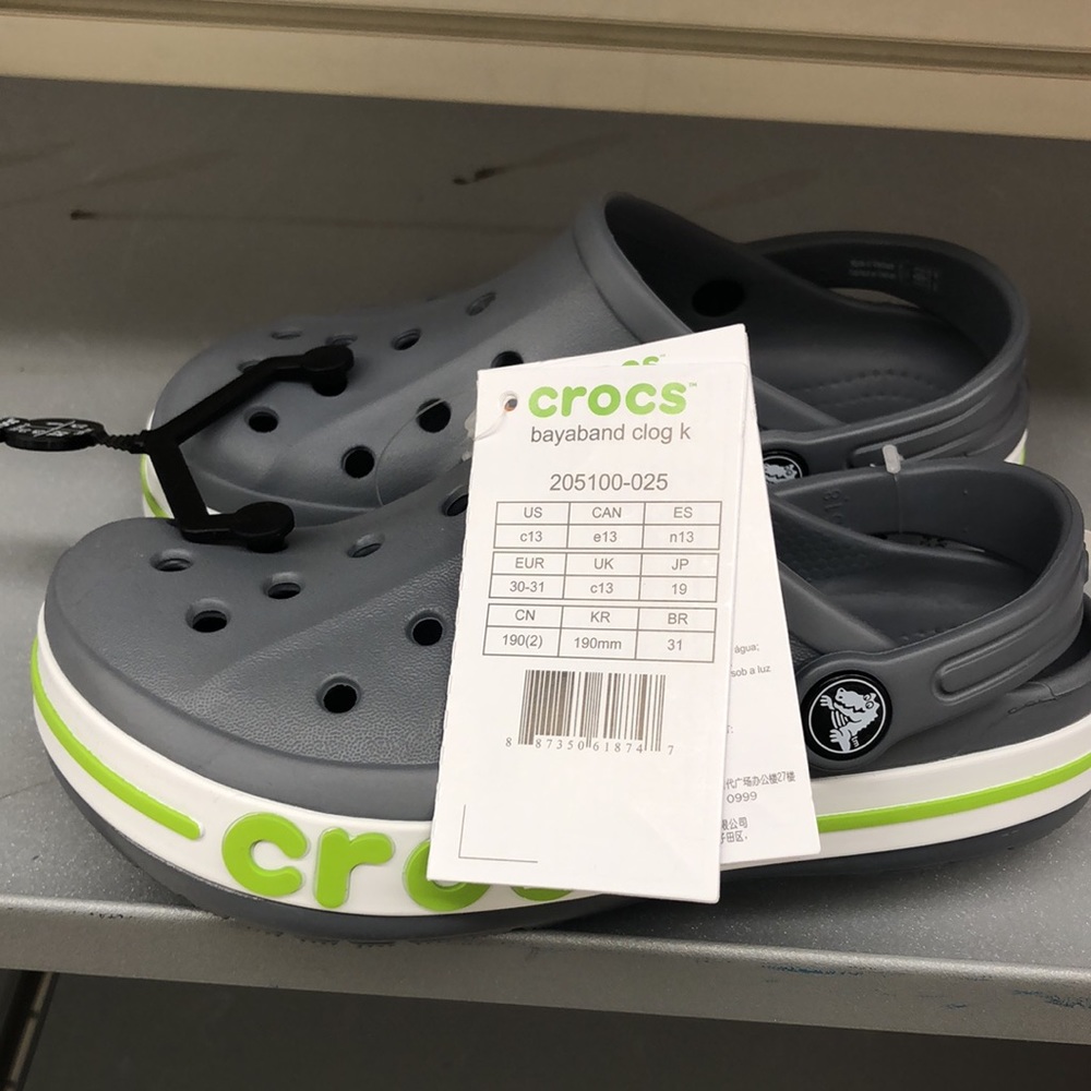 New Crocs  Kids’ Bayaband Clog Classic - Picture 4 of 11
